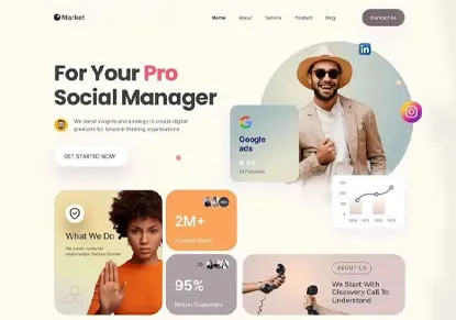 High-converting landing page project by CreatiXHost